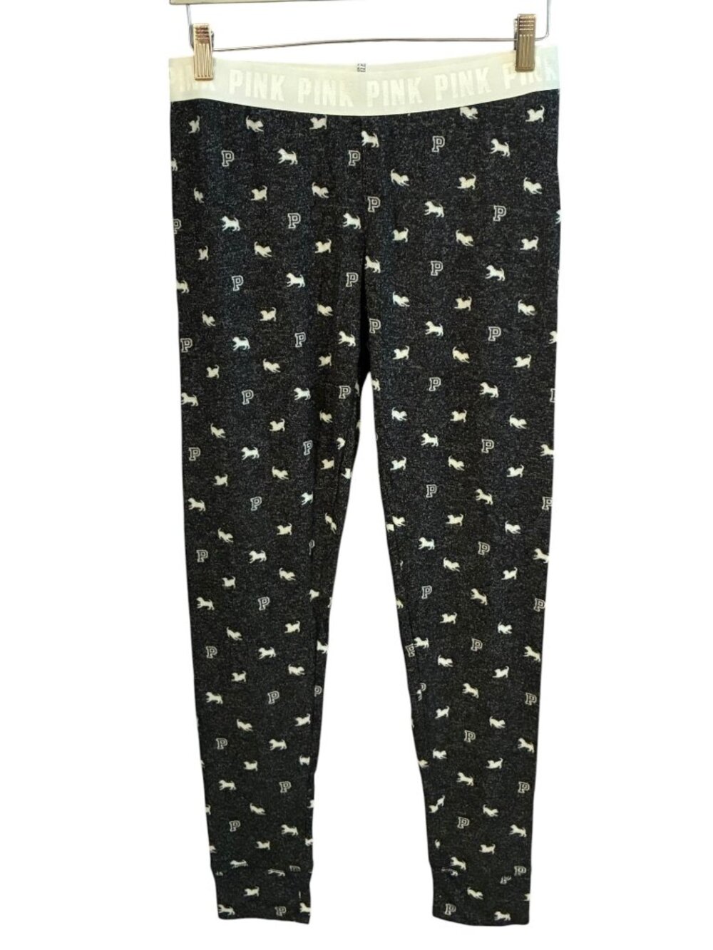 VICTORIA'S SECRET PINK Heather Gray Soft Lightweight Pajama Pants NWT Small